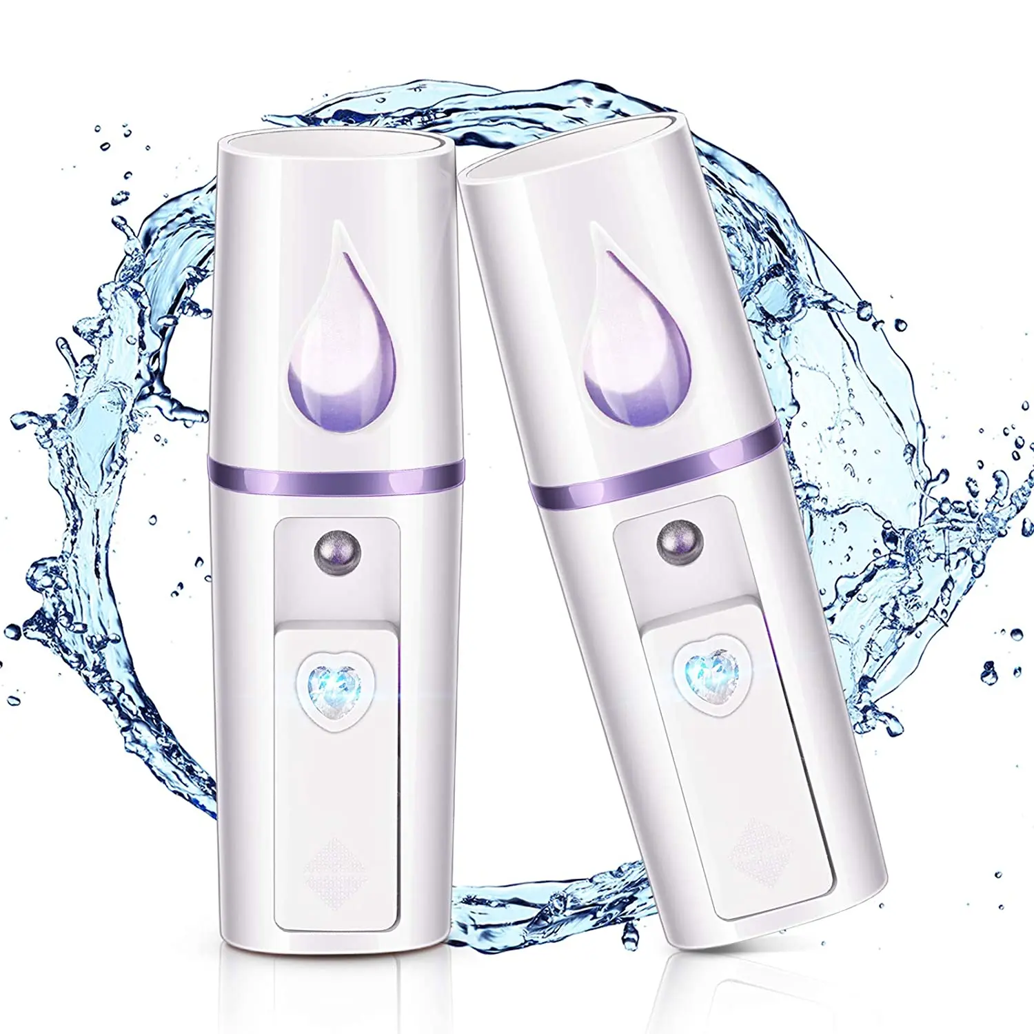 Nano Facial Mister 20 ml Portable Handy Mini Steamer Nano Spray for Eyelash Extensions Facial Atomization Hydrating