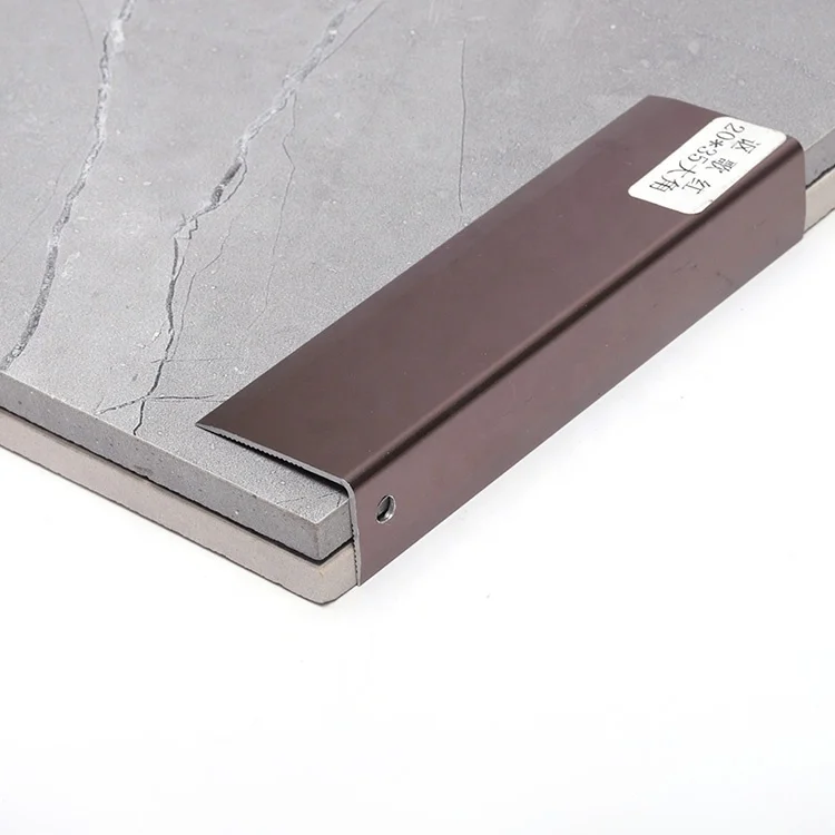 Misumi customized aluminum table stair t edging nosing step corner wall carpet round u edge trim profile for