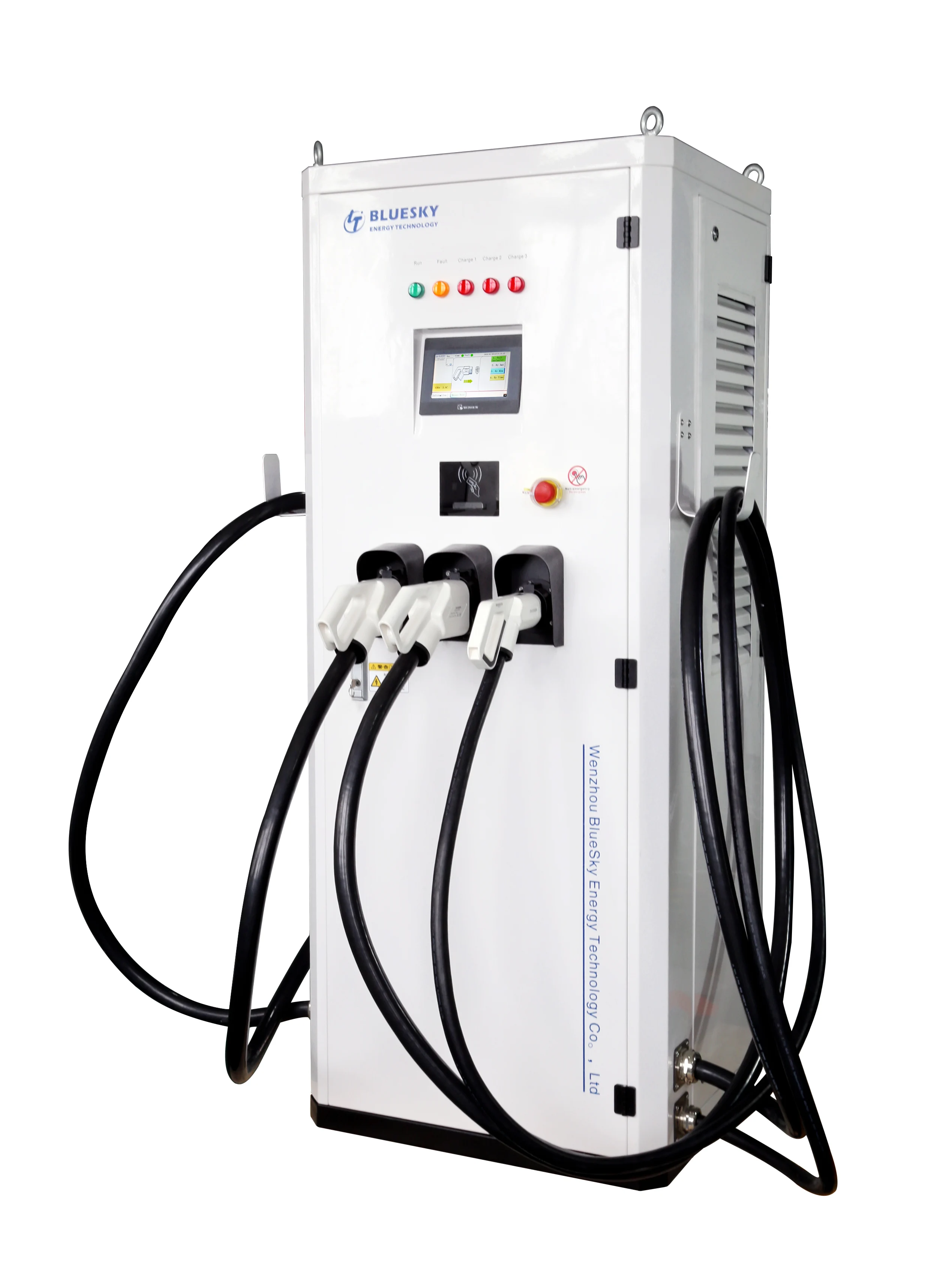 DC EV зарядное устройство ccs Тип 2 + Chademo переменного тока интегрированное 50 кВт 22 для