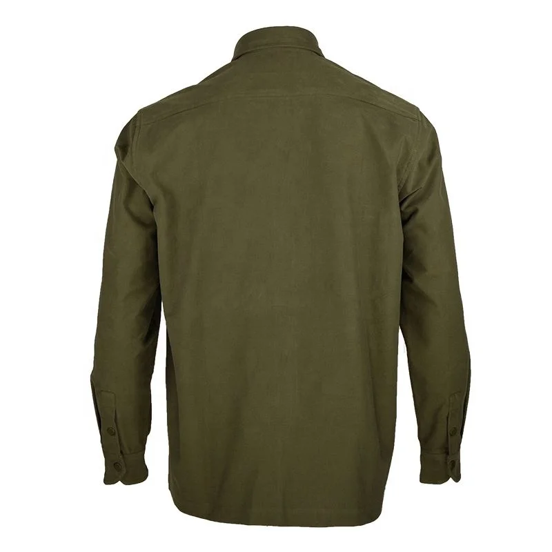 Wholesale Men Women Fire Resistant Work Wear Welding Long Sleeve FR Shirts with Knit Canvas Fabric