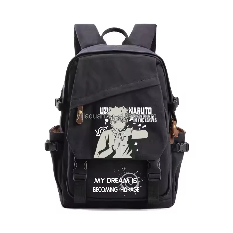 wholesale 17 Styles Demon Slayer Kimetsu No Yaiba Schoolbag Anime Single-shoulder Bag Dragon Balls Backpack ONE PIECEs Backpack