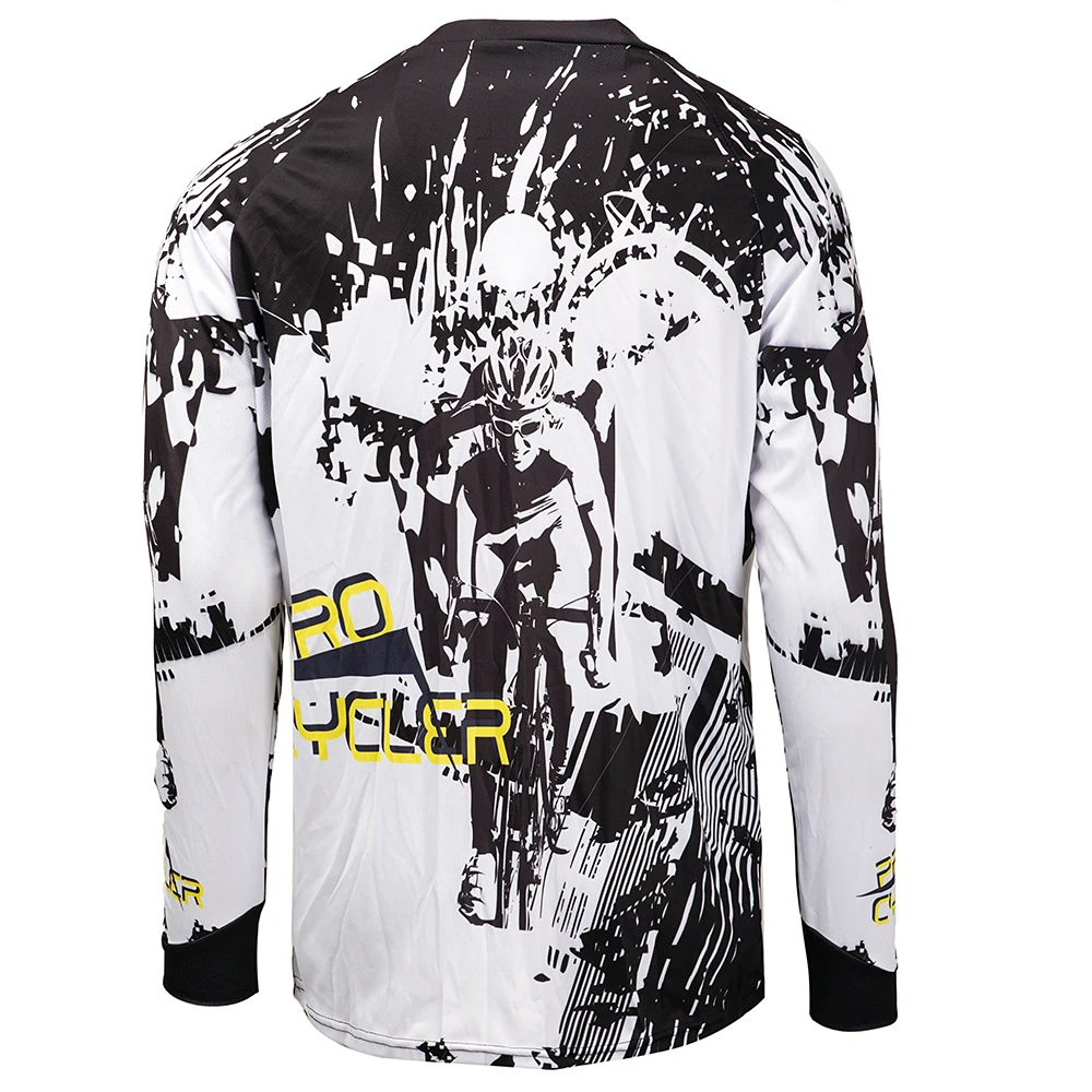 Pro Team Cycling Jersey Men MX Motocross DH Cycling Jersey Men Bike Downhill Racing Clothes Riding Shirts