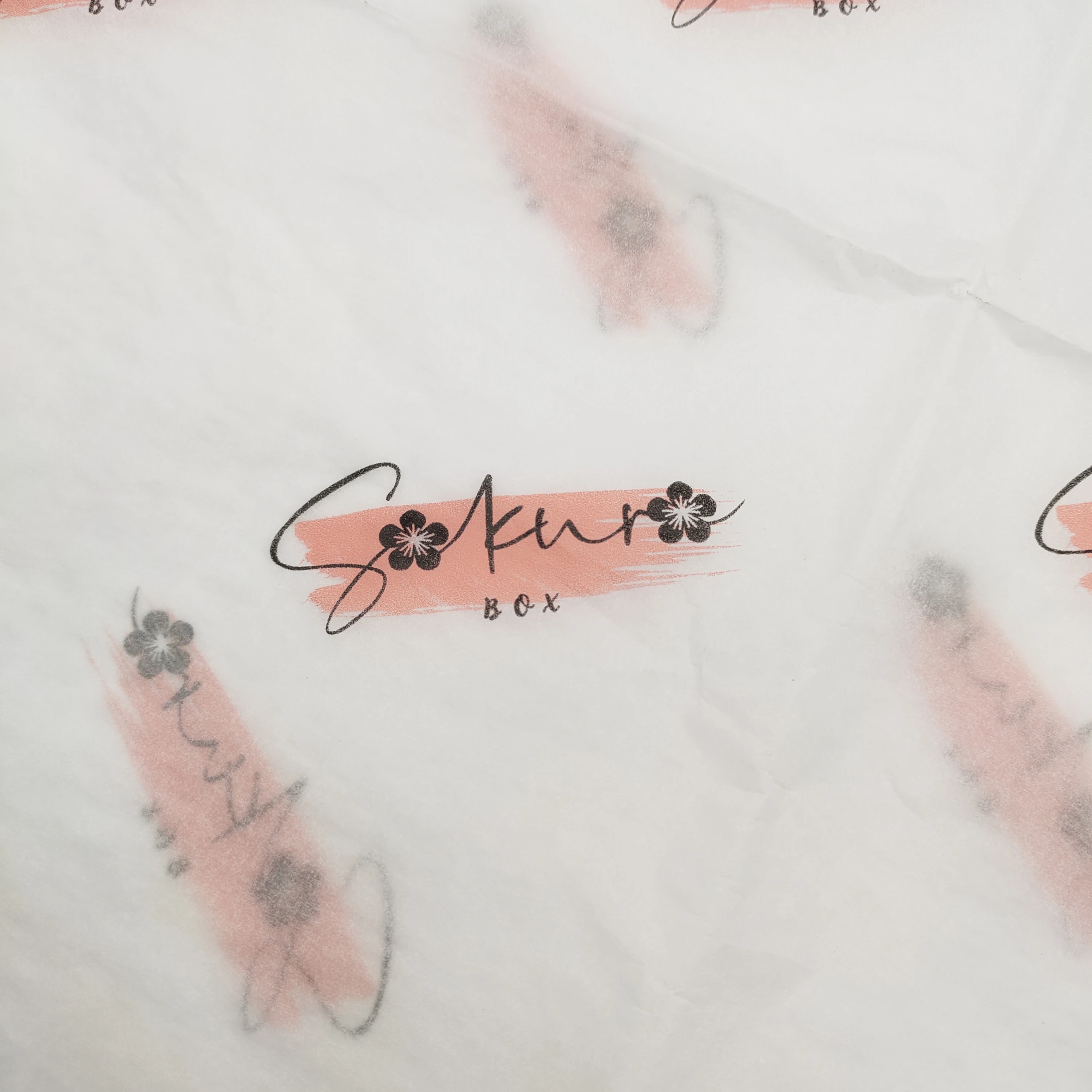 
Custom Printed beautiful gift Wrapping Paper for flowers 