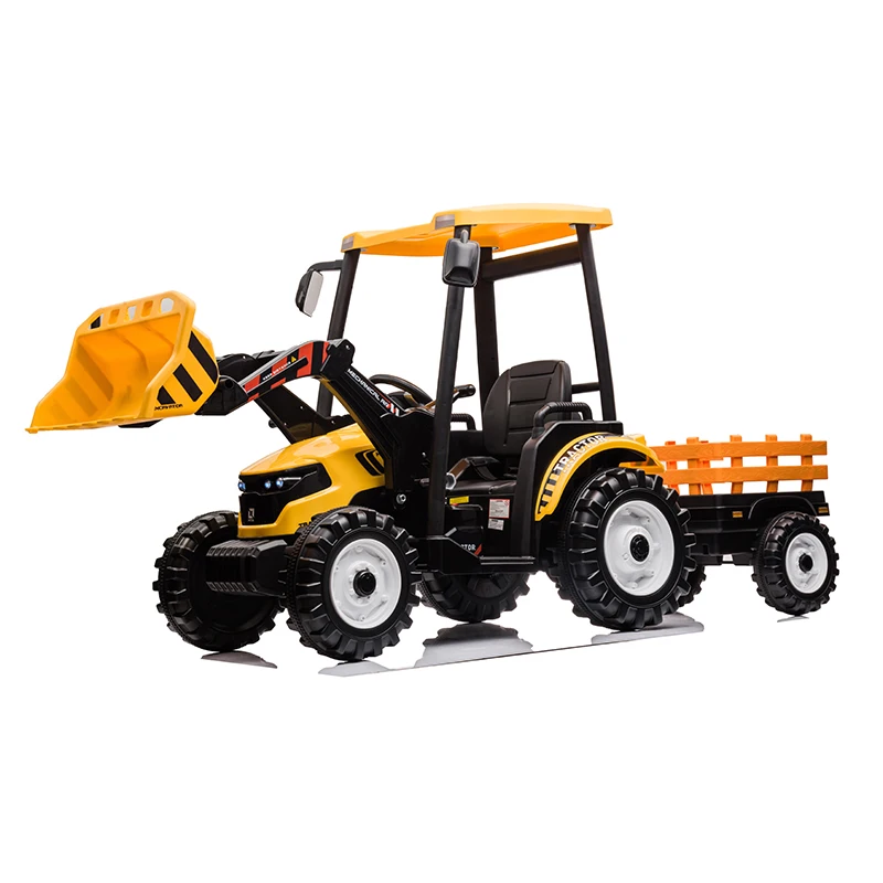 Hot Sale Unisex Ride-on Toy Electric Plastic Tractor for Kids Battery-Powered for 5 to 7 Years Age Range