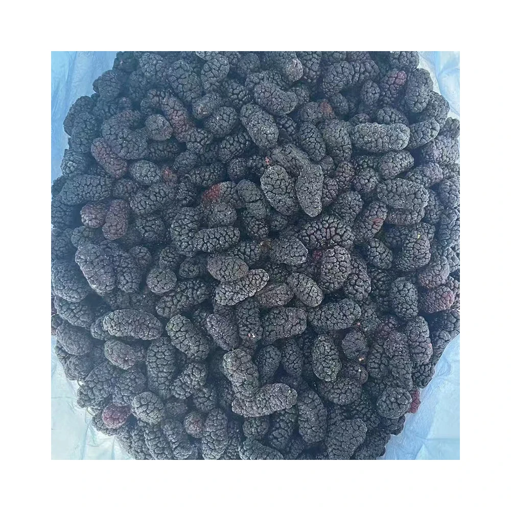 Hot Sales No Additives Natural   Freeze Dried Mulberry  Fruit Frozen Mulberries