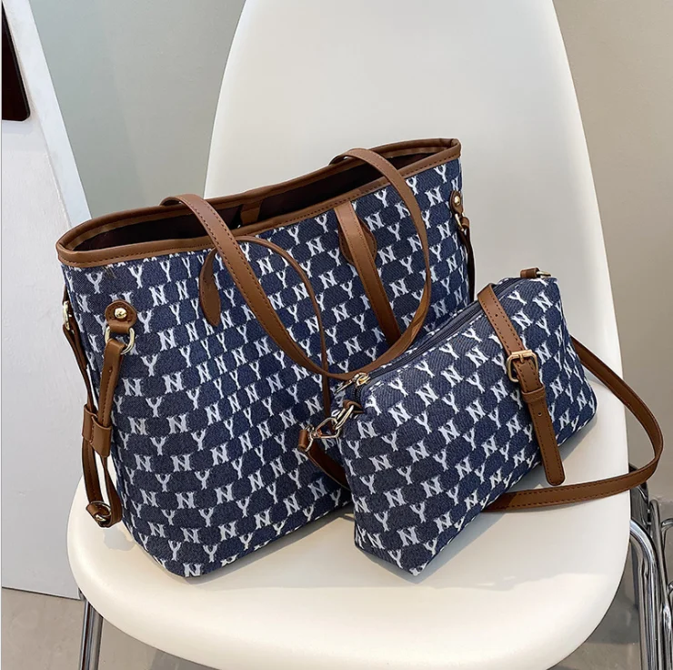 
2018 New Handbag Shoulder Crossbody Bag Women Blue OEM Customized Tote Logo Style Time Lead Packing Letter Pcs Color Material 