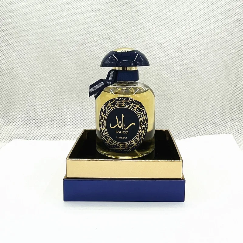 Blue premium gift box  frosted perfume bottle cheap wholesale perfumes vanilla perfume  Dubai Middle East