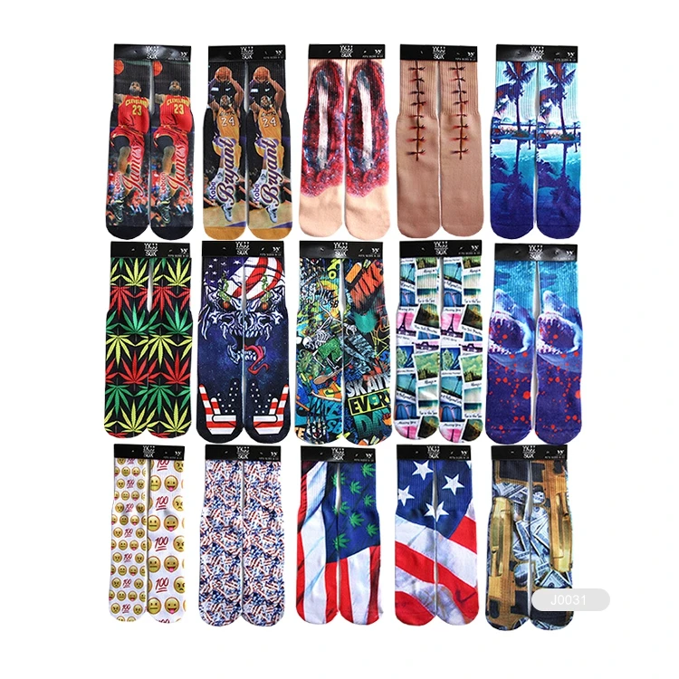 FY-II-0074 basketball 3d socks 3d basketball socks