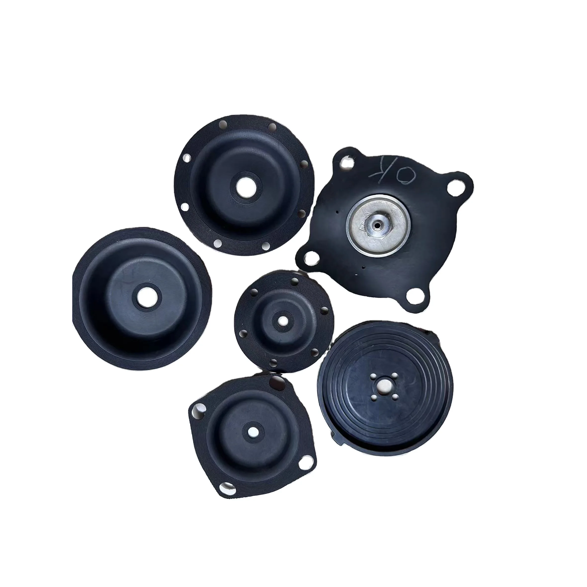 Factory Custom Metal Plus Rubber Products EPDM Rubber Diaphragm