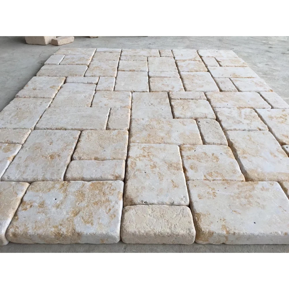 Продажа кирпичей для мощения известняка превосходного качества