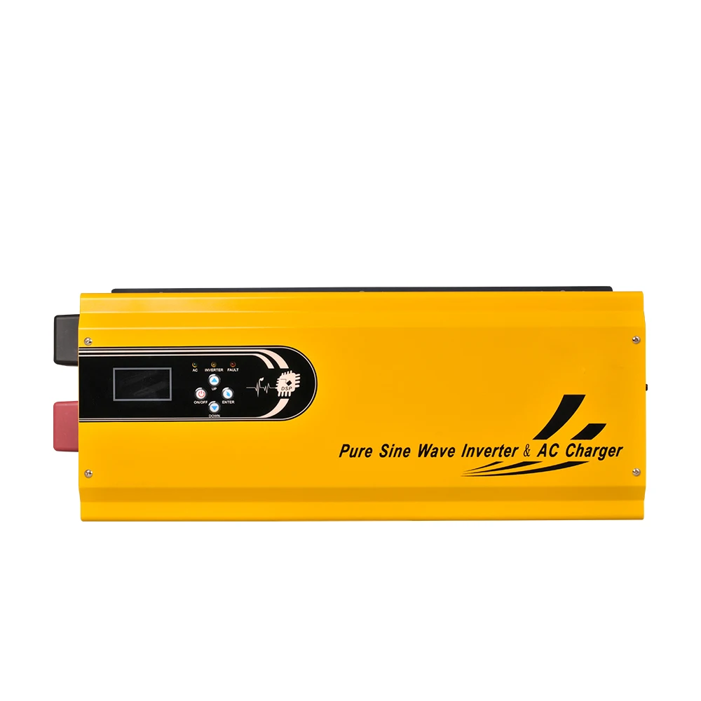 7000W Off Grid Inverter DC 48V 96V to AC110V/220V, 100% Pure Sine Wave Output Solar Wind Power Inverter 7KW
