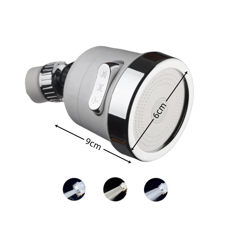 Faucet filter Kitchen Household Filter Splash proof Shower Water Booster Nozzle Kitchen mini shower head