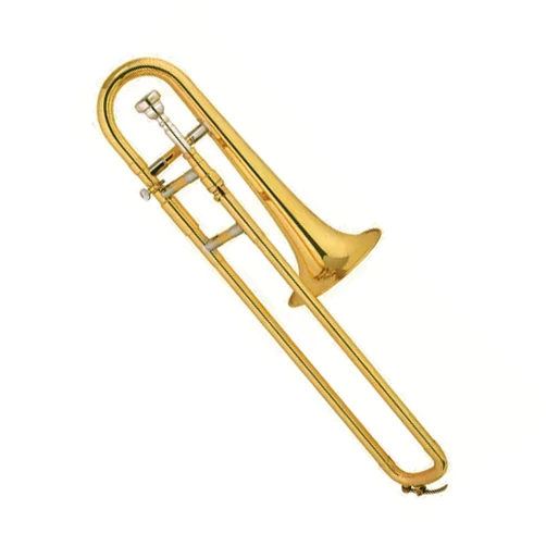 Trombone factory hot selling model yellow brass Bb tone children alto tromobne