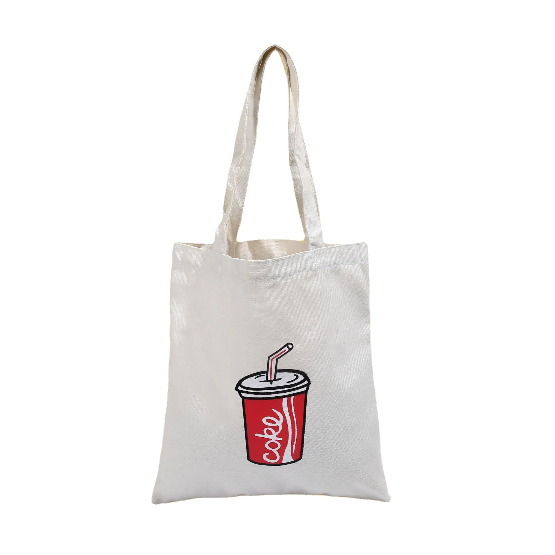 Customized Cotton Canvas Tote Packaging Bag Portable Large Capacity Canvas Bag Customized Logo