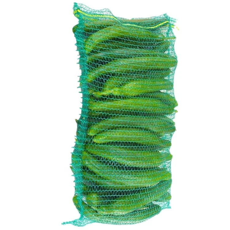 Top factory supplier raschel bag recycled raschel mesh bags for vegetable packaging garlic onion potato carrot pepper cabbage