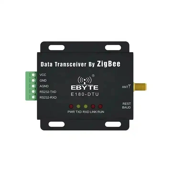 E180-DTU(ZG120-232) Высококачественный zigbee беспроводной передатчик и приемник RS232 сетевое радио mqtt iot шлюз zigbee