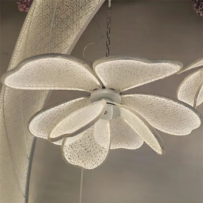 Key Gua Lar Hanging Flower Lamp TOP Led Party Light for Wedding Sta Decoration Metal Decor with AC Power Supply