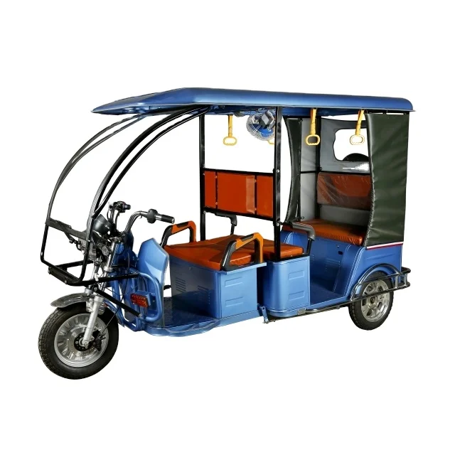 
Hot sale Rickshaw 3 wheel taxi passenger electric tricycle/tuktuk 