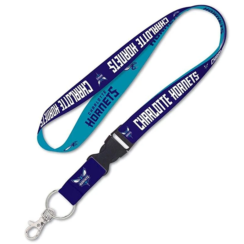 High quality polyester lanyard all 30 basketball team NBA lanyard Los Angeles Lakers lanyard with custom