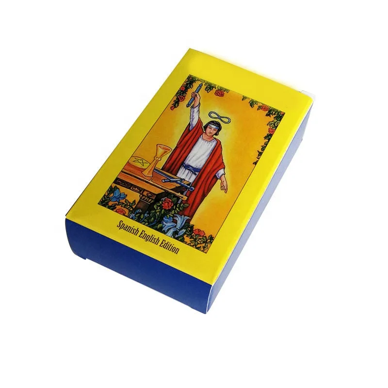 
Professional manufacturer custom printing wholesale tarot en espanol card decks necklace 