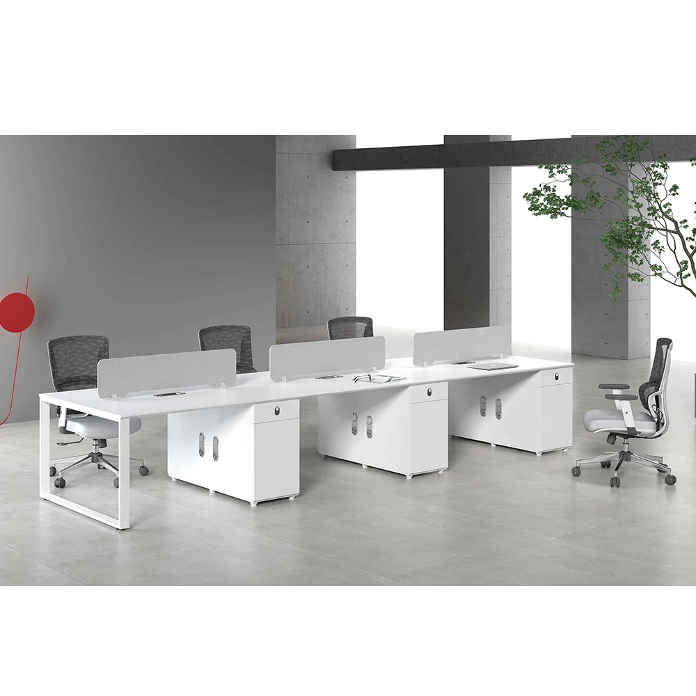 Modern Office Furniture Office Tables And Chairs Set Work Table Staff Desk Staff Table L Shaped Office Desks
