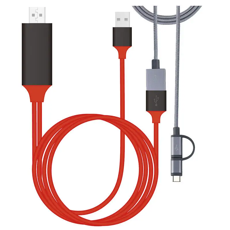 1080P 2160P 3D Micro HDMI to HDMI Cable for Digital Cameras Cell Phone HD TV Connection