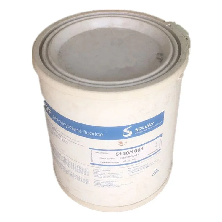 PVDF 5130 Powder Polyvinylidene Fluoride Binder For Lithium Ion