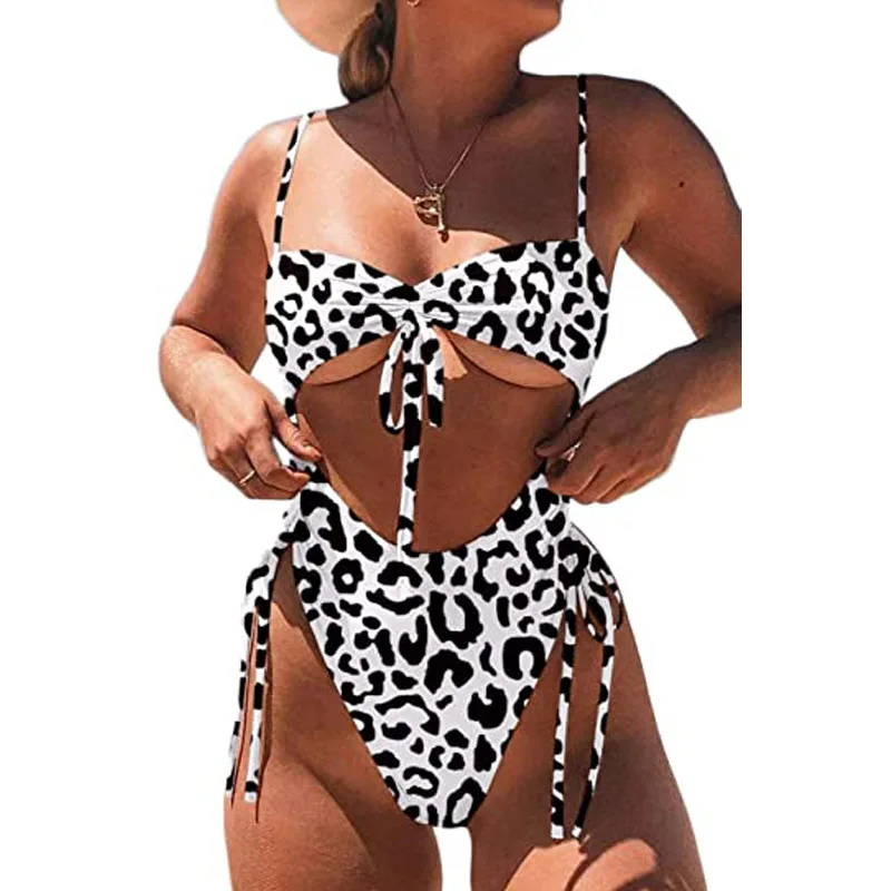 Custom Two Piece Set Women Sexy Swim Wear Wholesale Swimming Suit Ladies Fashion Bikini Beachwear for Women