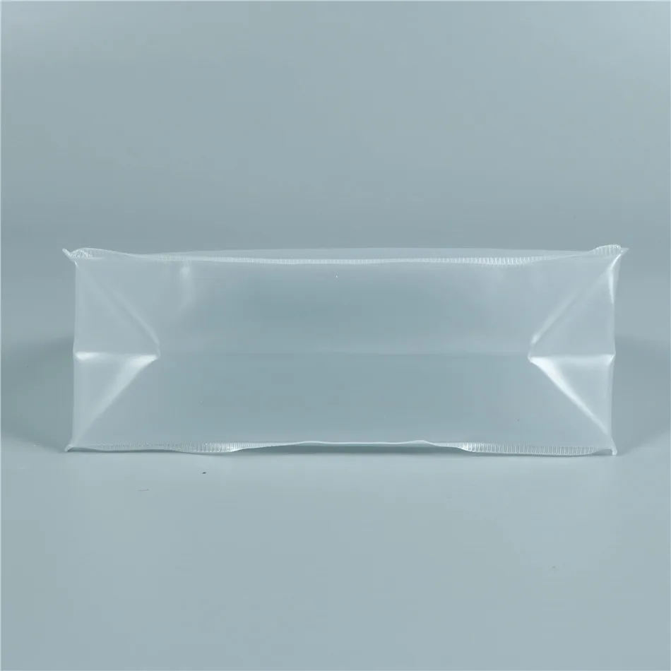 Custom Frosted PVC Slider Zip Lock Stand up Pouch Bag Translucent EVA Zip Bag For Skin Care Bottles Cosmetic Toiletry Packaging