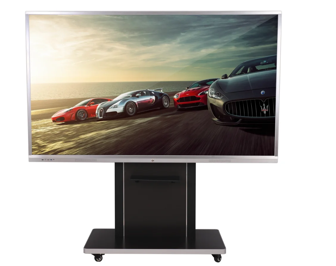 75 Inch Dustproof Vandalproof IR Touch LED Panel Display Multi System CJTOUCH Smart Conference Education All In One PC Machine