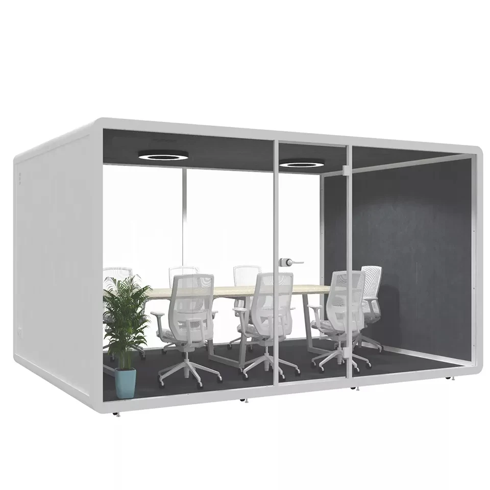 Multifunction Soundproof Office Pod portable acoustic meeting pod call booth Silent Cabin home backyard office pod
