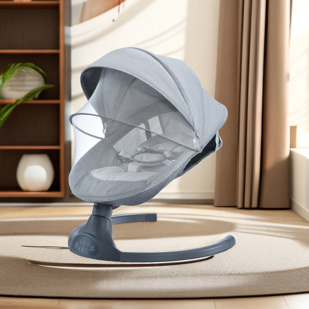 Baby Swing for Infants Electric Bouncer for Portable Swing for Baby Boy Girl Remote Control baby Rocker