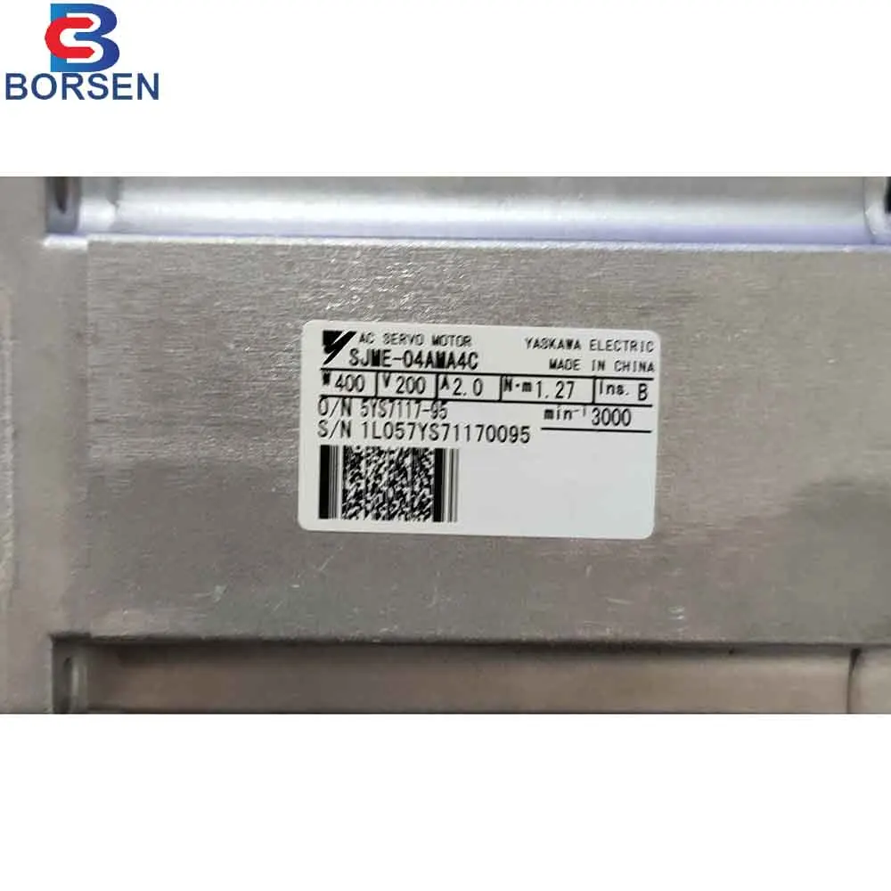 SJME-04AMA4C Original new Japan high speed servo motor price 400W Yaskawa electric cnc stepper driver