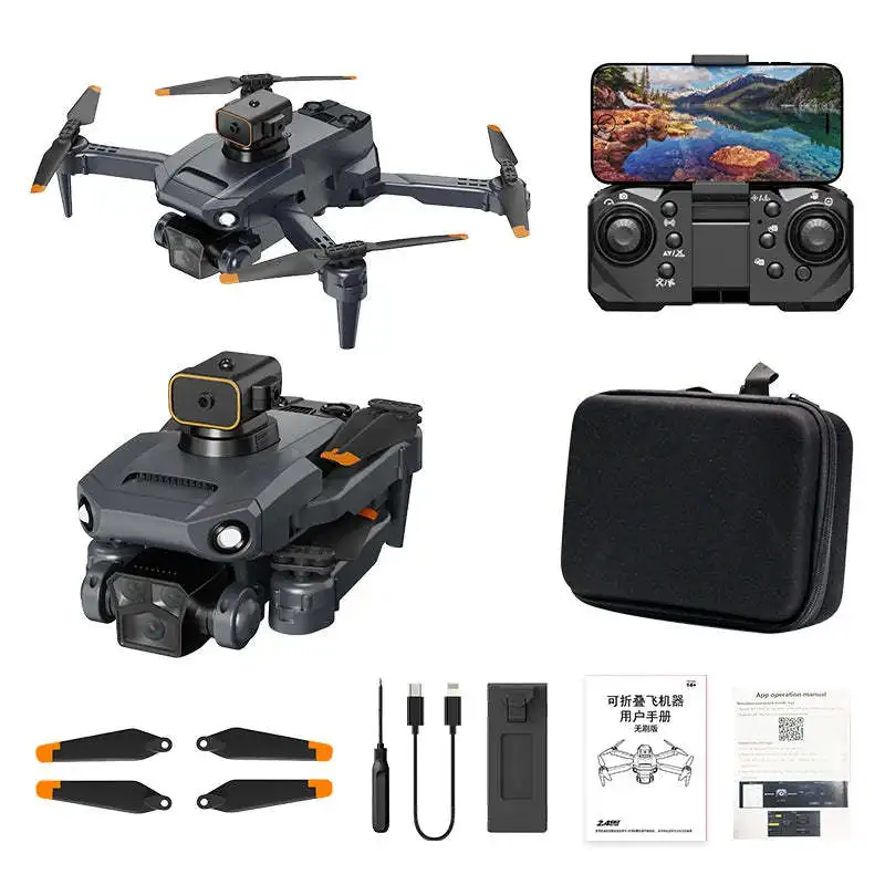 High Quality 8K HD Aerial Drone Intelligent Obstacle Avoidance Small Folding Quadcopter Remote Control Aircraft Toy