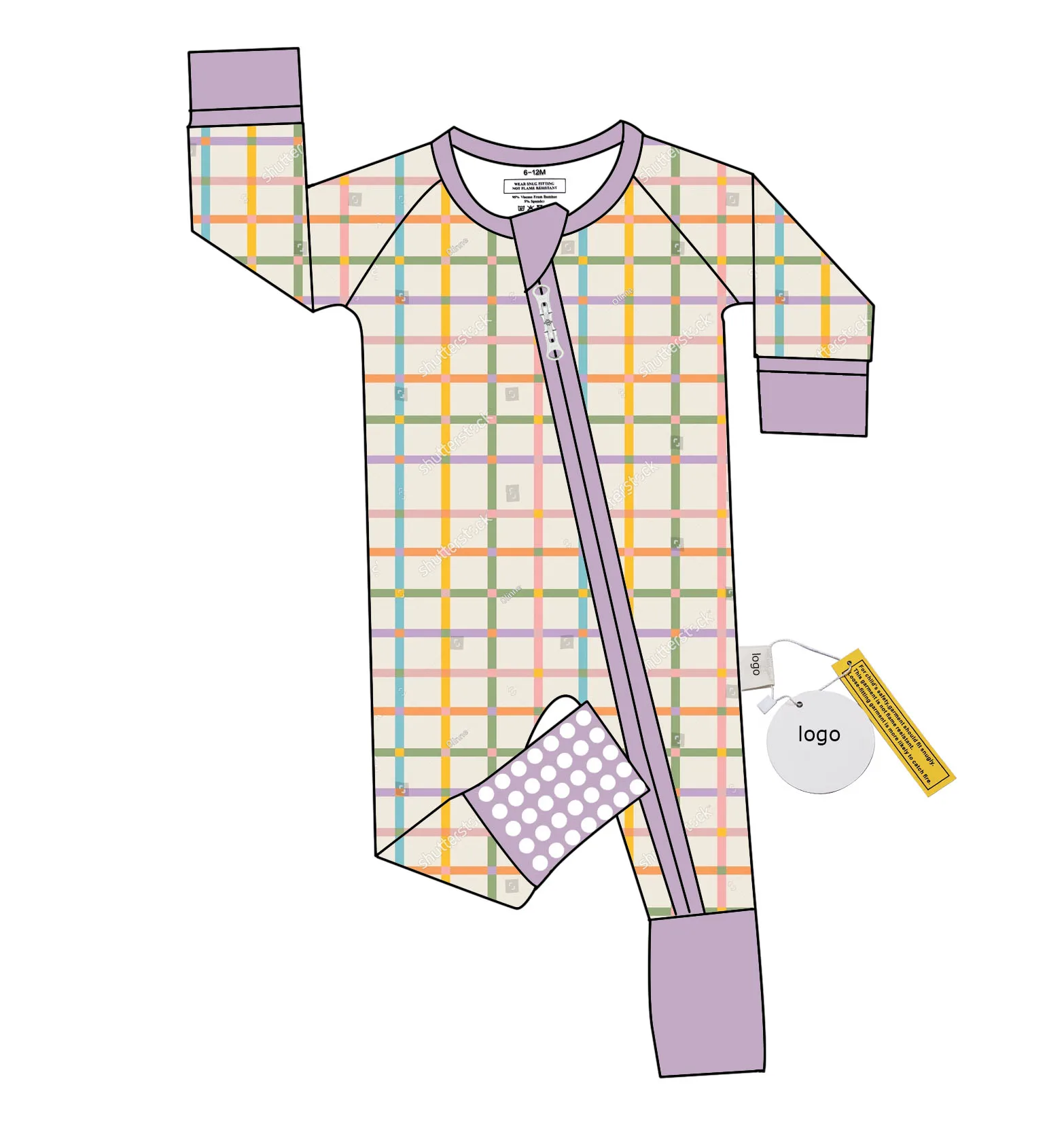 Высококачественная детская бамбуковая одежда на заказ с принтом из бамбукового волокна Детская Пижама удобная унисекс