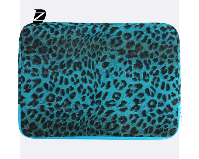 Fashion leopard design laptop sleeve