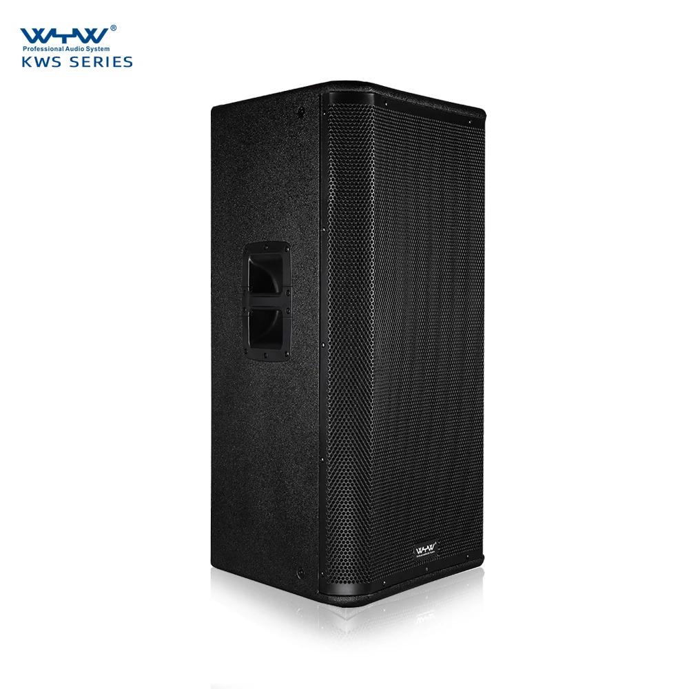 Wooden 15 Inch 1000Watts Class D Full Range Professional Active Loudspeaker