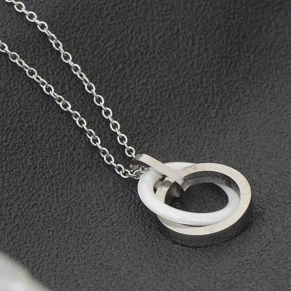 fashion artificial metal jewelry sets ceramic jeweries women jewelry set