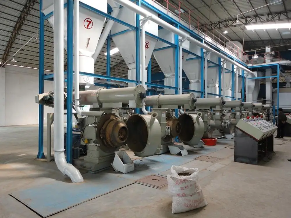 Complete Wood Pellet Production Line for hops/peanut shell/wood sawdust