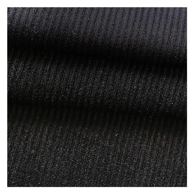 Flannel Sportswear Pants Fabric Casual Warp Knitted 8 Full Polyester Corduroy Clothing Manufacturing 100% Poly,100% Polyester