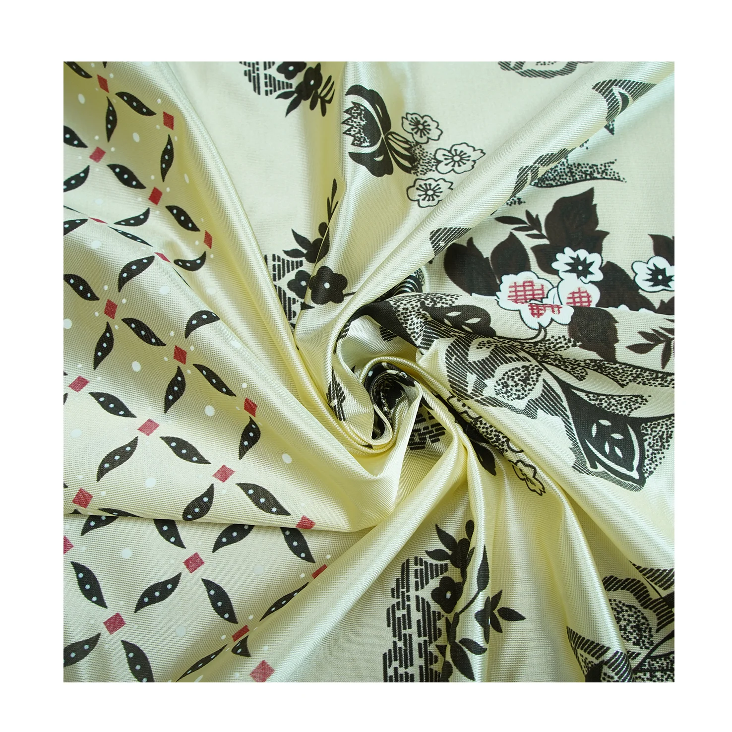 220cm premium design 100% polyester soft and comfortable warp knitted mattress fabric