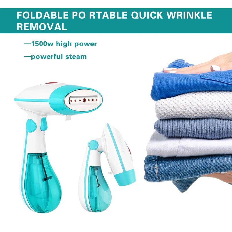 Wholesale supplier popular home appliance handheld garment steaming iron Portable clothes fabric hanging Garment Steamer