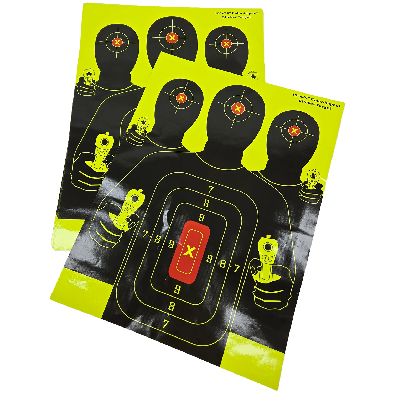 18x24inch Silhouette Target Paper for Range Shooting Splatter Targets