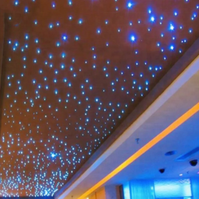 Factory professional Multicolor all aluminum 45w RGBW fiber optic led light engine for ceiling chandelier