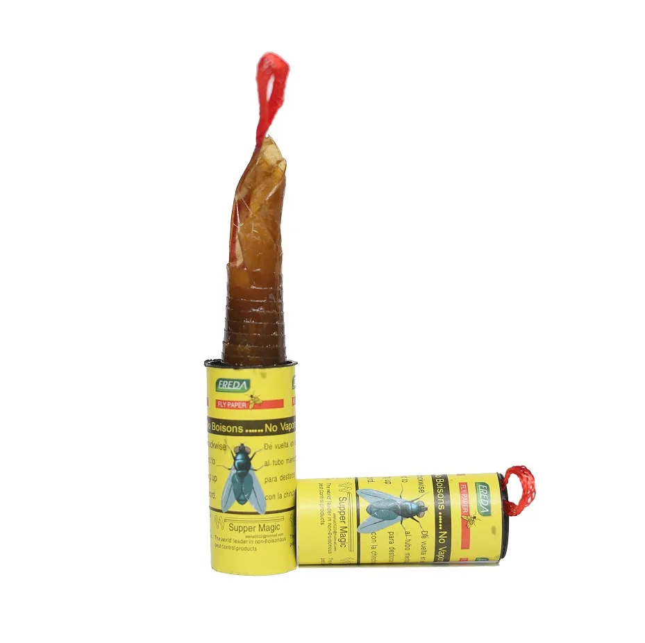 
Factory price strong sticky fly catcher ribbon bug catcher traps anti mosquito traps 