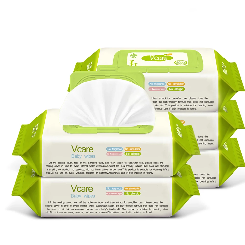 Toallitas Humedas Bebe Bambu Floor Wipes Wet Wipes Logo Production Line, Wet Wipes OEM In Plastic Box