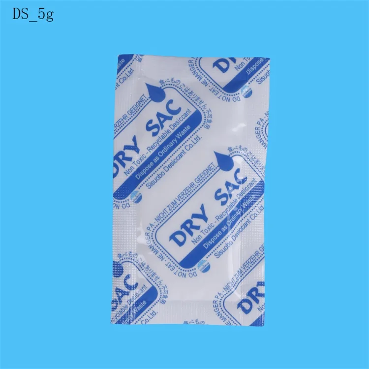 superdry dry pack  desiccant calcium chloride 1g, 2g,3g, 5g small desiccant pack with 300% sbaorption rate