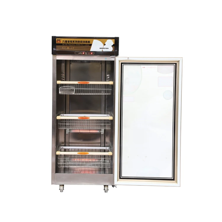 Кухонный озоновый шкаф с преобразователем частоты 280 л для чашек, блюд, ножей, вилок, стерилизации