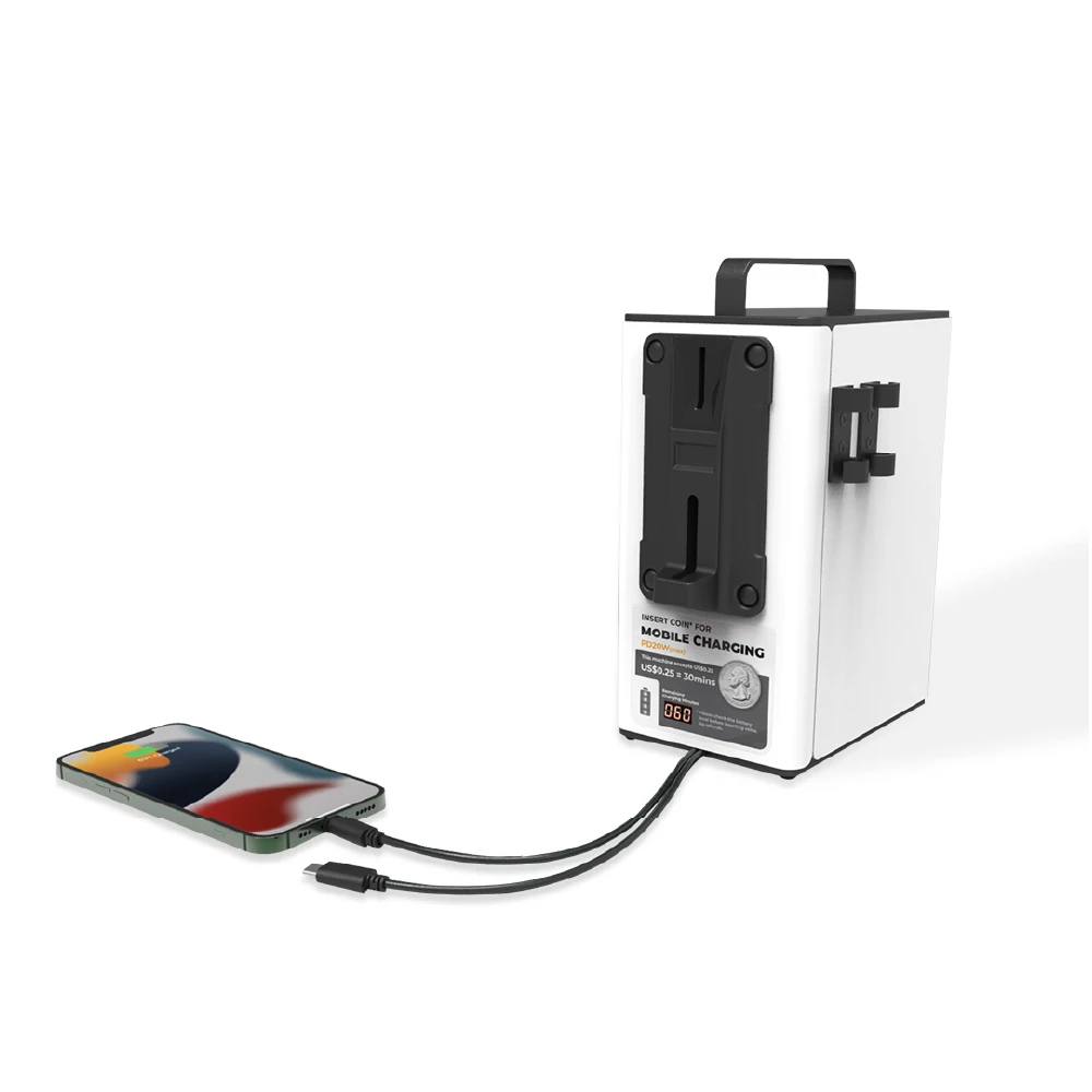 Новое поступление 2023, зарядная станция Y2Power YOO2 с монетницей и приемником единиц монет, поддерживает все монеты и токены