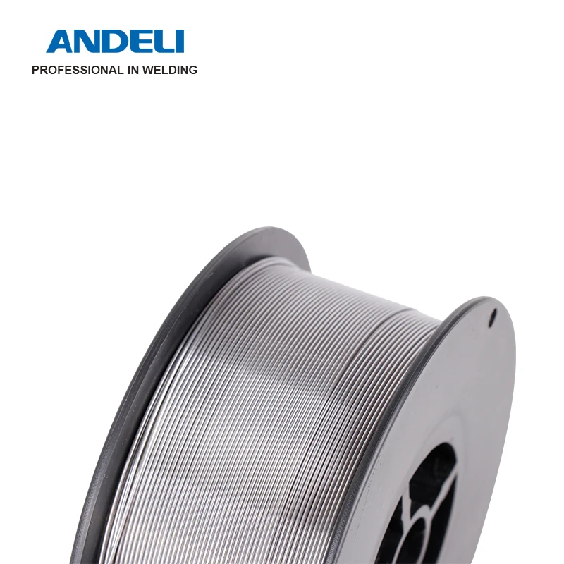 Проволока с флюсовой сердцевиной ANDELI 1 кг 0 мм самоэкранированная без газа проволока Mig из углеродистой стали для
